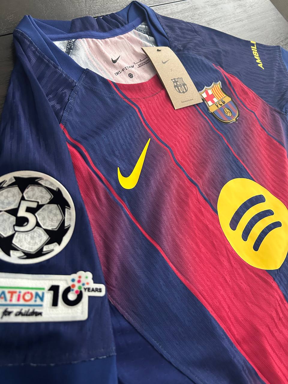 2025-26 FC Barcelona Home Player Version