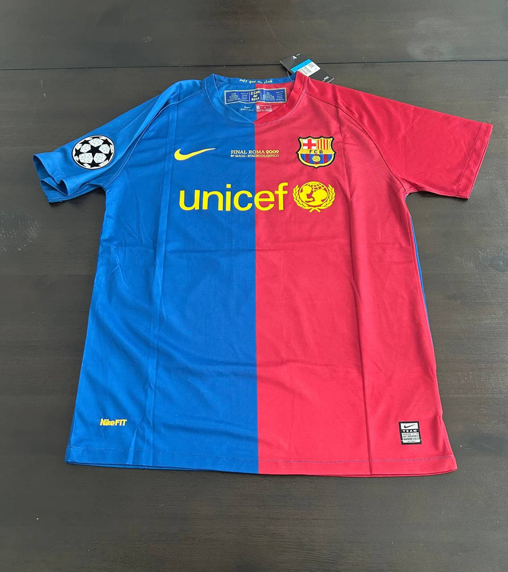 2008-09 FC Barcelona Home Fan Version
