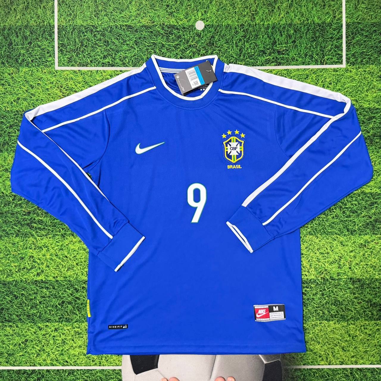1998 Brazil Away Fan Jersey