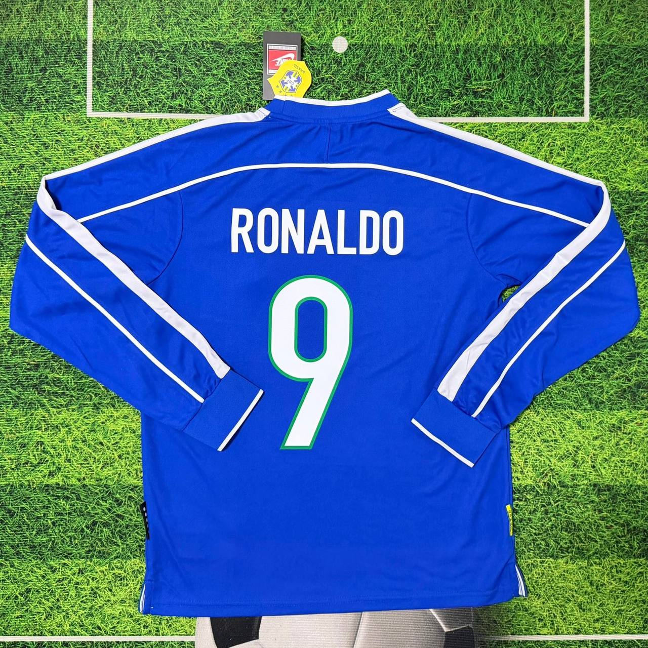 1998 Brazil Away Fan Jersey