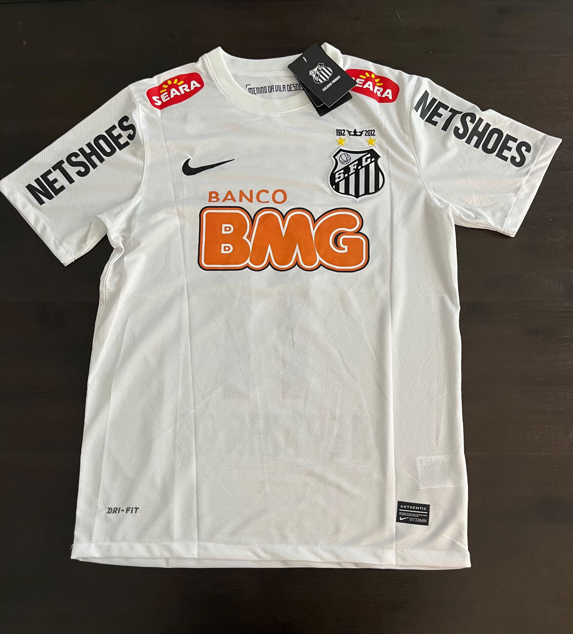 2012 Santos FC Home Jersey